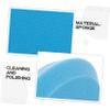 Anneome 4Pcs Bowling Polishing Sponge Multipurpose Round Polishing Pads for Bowling Accessories Ideal for Cleaning and Sanding Bowling Balls view 4