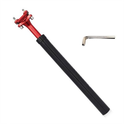 Suspension seatpost,bike seat post,Bike Suspension Seatpost Shock Absorber Damper Post 27.2 28.6 30.4 30.9 31.6Mm, Lightweight Aluminum Body,for Mountain Road Bikes,Red,30.9 ( Color : Red , Size : 30.