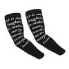 HDAODNM Jesus Bible Shooter Sleeves for Christian Sun Sleeves Cross Cooling Arm Sleeves Bible Arm Cover Sleeves view 1