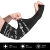 HDAODNM Jesus Bible Shooter Sleeves for Christian Sun Sleeves Cross Cooling Arm Sleeves Bible Arm Cover Sleeves view 3