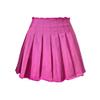 ZHANCHTONG Women's High Waist A-Line Pleated Mini Skirt Short Tennis Skirt (Frayed-Rose,M) view 1