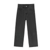 JEsilunmaMY Men's Distressed Straight Leg Jeans Fashion Comfort Cotton Denim Pants Loose Casual Carpenter Jean Trousers (Black,Small) view 1