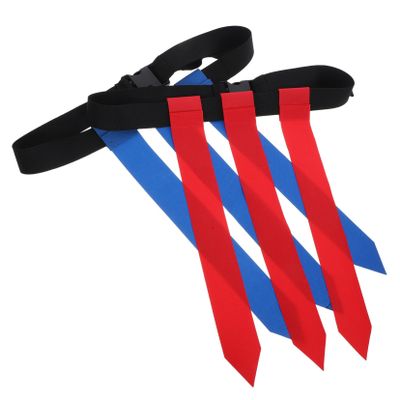 Anneome 2pcs Rugby Flag Belt for Youth and Adults Waist Straps Flags for Football Training Indoor and Outdoor Use
