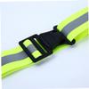 GANAZONO 2pcs Reflective Safety Straps for Night Running Cycling Elastic Waist Belts Adjustable Safety Gear Fluorescent Green Random Style view 4