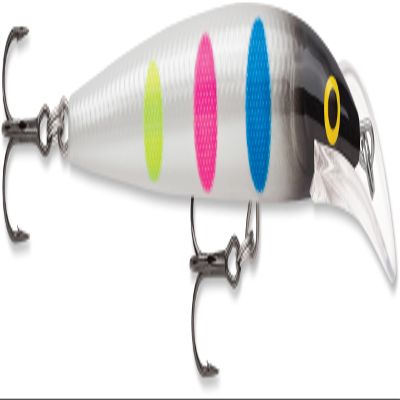 Rapala Scatter Rap Deep Husky Jerk Jerkbait, Deep Diving Hard Bait, Bass Walleye Pike Lure, Erratic Action, 4", Black Wonderbread