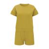 GOKKILRW Womens Summer 2 Piece Outfits Sleeveless Crop Top Capri Wide Leg Pants Jumpsuit Business Work Lounge Beach Travel Sets with Pockets view 3