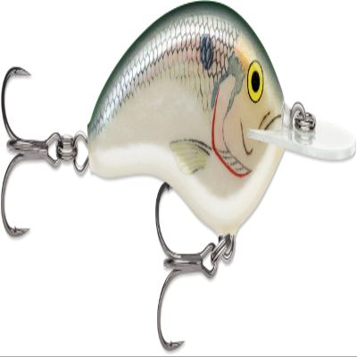 Rapala Ott's Garage Deep Tiny Crankbait, Deep Diving Hard Bait, Bass Fishing Lure, Tight Wobble Action, 2-1/4", Shad