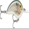 Rapala Ott's Garage Deep Tiny Crankbait, Deep Diving Hard Bait, Bass Fishing Lure, Tight Wobble Action, 2-1/4", Shad view 1