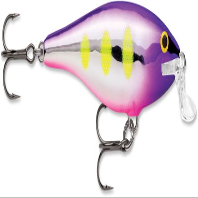 Rapala Shallow Shad Rap Crankbait, Shallow Diving Hard Bait Lure, Bass Walleye Pike Fishing Lure, 2-3/4", Voodoo Haze