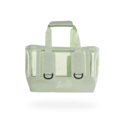 MISSION Boat Gear CASSI Heavy-Duty Outdoor Tote and Waterproof Marine-Grade Mesh Boat Bags (23 Liter, Sage)