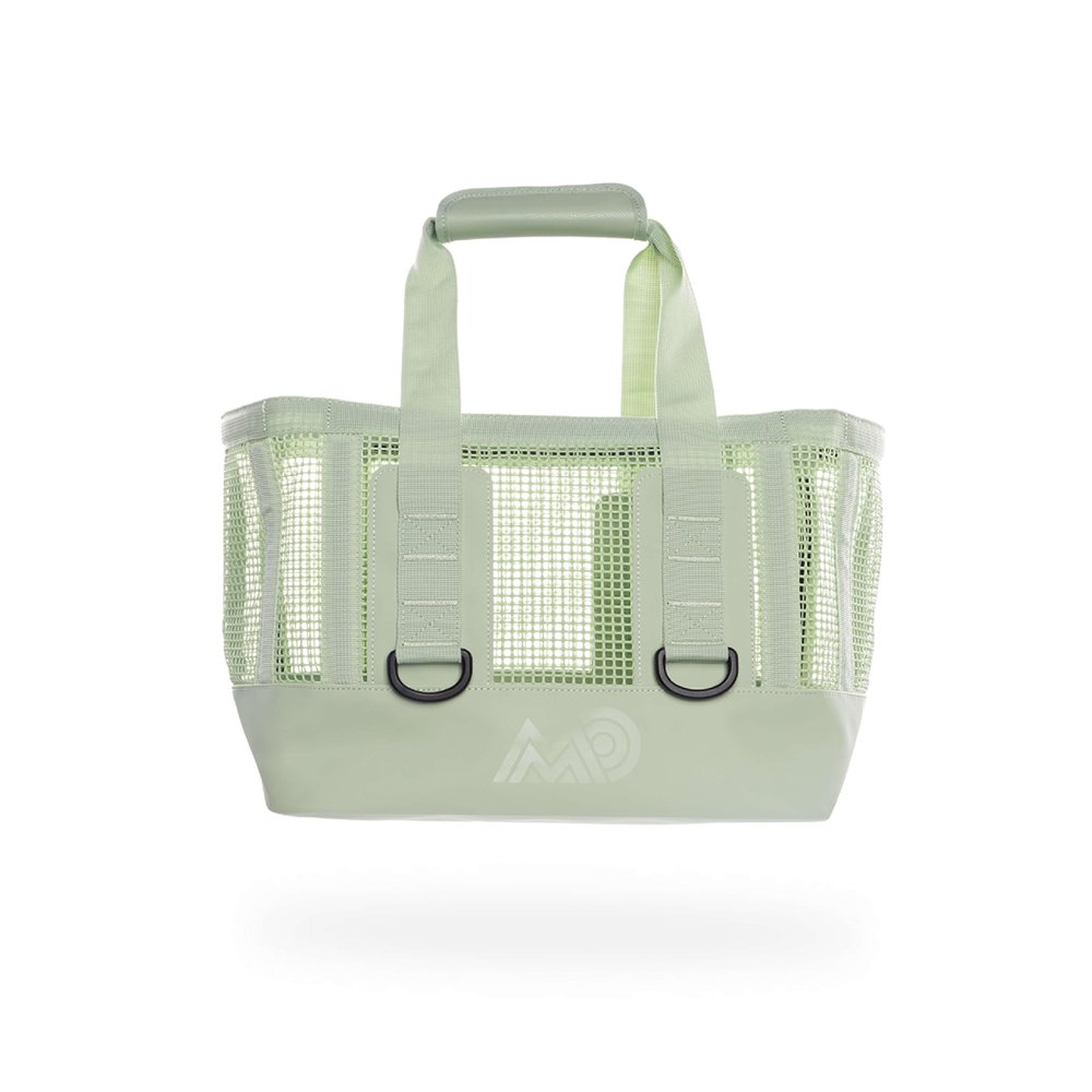 MISSION Boat Gear CASSI Heavy-Duty Outdoor Tote and Waterproof Marine-Grade Mesh Boat Bags (23 Liter, Sage)