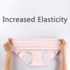 4 Pack Women's Seamless Hipster Underwear No Show Panties High Waisted Invisibles Briefs Soft Stretch Bikini Underwears view 3