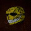 Custom Airsoft Mask Outdoor Tactical Full Face Protective BB Gun Halloween Costume Party Cosplay Motorcycle Yellow Smiley A10 view 2