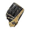 Wilson 2024 A2000 SP14SS 14" Slowpitch Softball Glove - Right Hand Throw, Black/Blonde/White view 4