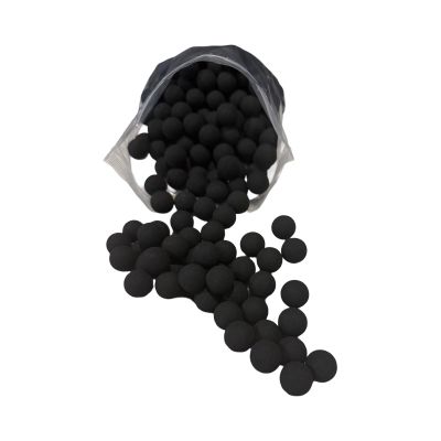 3Skull .43 Cal or .50 Cal or .68 Cal Rubber Balls New Reusable Training Rubber Balls for Paintball Guns (.50, 100), Black