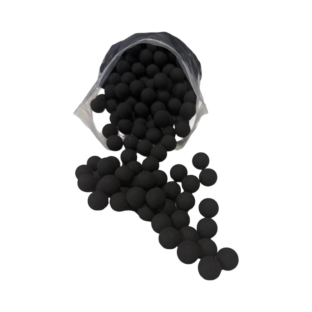 3Skull .43 Cal or .50 Cal or .68 Cal Rubber Balls New Reusable Training Rubber Balls for Paintball Guns (.50, 100), Black