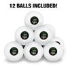 Ravin' Rave Raven Funny Humor Novelty Table Tennis Ping Pong Ball 12 Pack with Storage Bag view 3