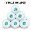 Cat Dad Novelty Table Tennis Ping Pong Ball 12 Pack with Storage Bag view 3