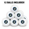 Bach Flip Back Johann Sebastian Classical Music Funny Humor Novelty Table Tennis Ping Pong Ball 12 Pack with Storage Bag view 3