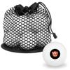 Wartburg College Secondary Logo Novelty Table Tennis Ping Pong Ball 12 Pack with Storage Bag view 1
