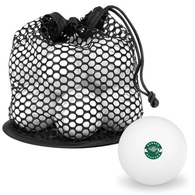 Babson College Secondary Logo Novelty Table Tennis Ping Pong Ball 12 Pack with Storage Bag