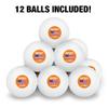 Cadet American Flag Novelty Table Tennis Ping Pong Ball 12 Pack with Storage Bag view 3