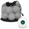 Castleton University Primary Logo Novelty Table Tennis Ping Pong Ball 12 Pack with Storage Bag view 1