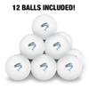 Kingfish Fishing Novelty Table Tennis Ping Pong Ball 12 Pack with Storage Bag view 3