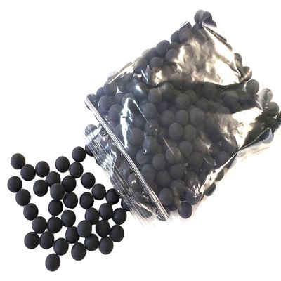 3Skull .43 Cal or .50 Cal or .68 Cal Rubber Balls New Reusable Training Rubber Balls for Paintball Guns (.50, 250), Black