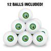 State of Washington Flag Novelty Table Tennis Ping Pong Ball 12 Pack with Storage Bag view 3