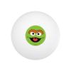 Sesame Street Oscar the Grouch Face Novelty Table Tennis Ping Pong Ball 12 Pack with Storage Bag view 2