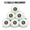 Baylor University Primary Logo Novelty Table Tennis Ping Pong Ball 12 Pack with Storage Bag view 3