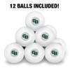 University of Wisconsin - Green Bay Secondary Logo Novelty Table Tennis Ping Pong Ball 12 Pack with Storage Bag view 3