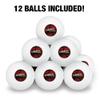 A Nightmare on Elm Street Logo Novelty Table Tennis Ping Pong Ball 12 Pack with Storage Bag view 3