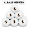 Game of Thrones Mormont Sigil Novelty Table Tennis Ping Pong Ball 12 Pack with Storage Bag view 3