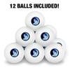 Cat in Moon Novelty Table Tennis Ping Pong Ball 12 Pack with Storage Bag view 3