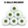 Batman Classic TV Series Logo Novelty Table Tennis Ping Pong Ball 12 Pack with Storage Bag view 3