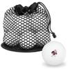 Alabama A&M University Secondary Logo Novelty Table Tennis Ping Pong Ball 12 Pack with Storage Bag