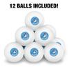 Nailed It Hammerhead Shark Funny Humor Pun Novelty Table Tennis Ping Pong Ball 12 Pack with Storage Bag view 3