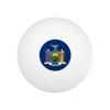 New York State Flag Novelty Table Tennis Ping Pong Ball 12 Pack with Storage Bag view 2