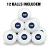 University of Virginia Alumni Novelty Table Tennis Ping Pong Ball 12 Pack with Storage Bag view 3