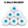 Cute Kawaii Baby Narwhal Novelty Table Tennis Ping Pong Ball 12 Pack with Storage Bag view 3