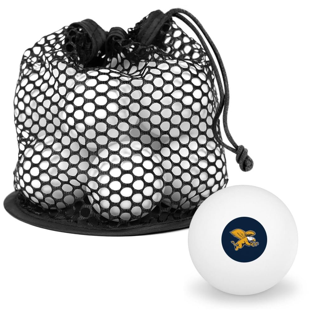 Canisius College Primary Logo Novelty Table Tennis Ping Pong Ball 12 Pack with Storage Bag