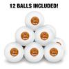I Don't Care I'm Getting Tacos Skateboard Funny Humor Novelty Table Tennis Ping Pong Ball 12 Pack with Storage Bag view 3