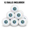 Beer Goggles Eventually Lights in the Bar Always Come On Funny Humor Novelty Table Tennis Ping Pong Ball 12 Pack with Storage Bag view 3