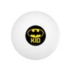 Batman Bat Kid Shield Logo Novelty Table Tennis Ping Pong Ball 12 Pack with Storage Bag view 2