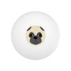 Cute Pug Face Pet Dog Novelty Table Tennis Ping Pong Ball 12 Pack with Storage Bag view 2