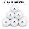Blinn College Secondary Logo Novelty Table Tennis Ping Pong Ball 12 Pack with Storage Bag view 3