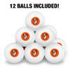 Sam Houston State Bearkats Logo Novelty Table Tennis Ping Pong Ball 12 Pack with Storage Bag view 3