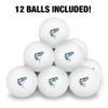 Tarpon Fishing 5 Novelty Table Tennis Ping Pong Ball 12 Pack with Storage Bag view 3